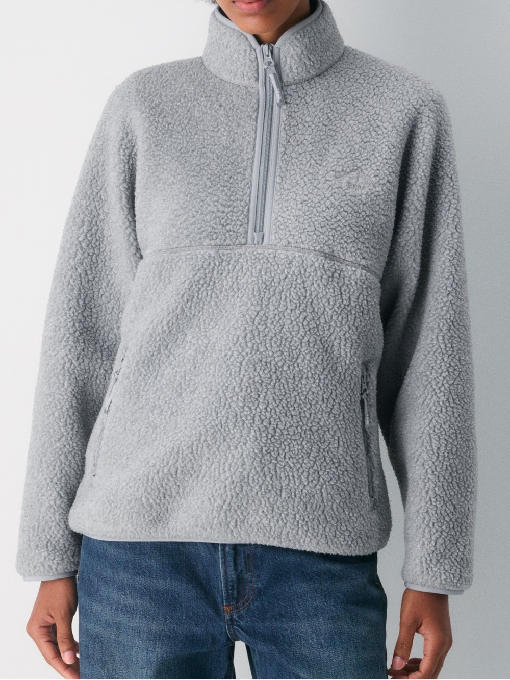 Aritzia TNA Polar Fleece 3/4 Zip